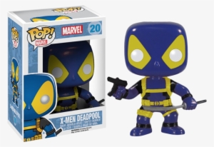 Blue And Yellow Deadpool Pop - X Men Deadpool Pop #4018321