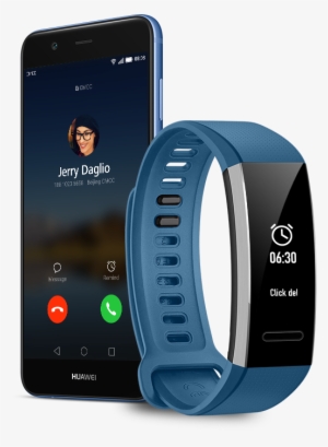 Match Made In Heaven - Huawei Band 2 Pro Black Smart Fitness Bracelet #4018643