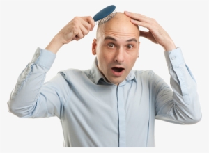 Cosmetologycliniq Best Cosmetic And Laser Treatment - Bald Man Brushing Hair #4018664