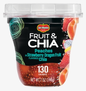 Fruit & Chia™ Peaches In Strawberry Dragon Fruit Flavored - Peaches In Strawberry Dragon Fruit Chia #4019528