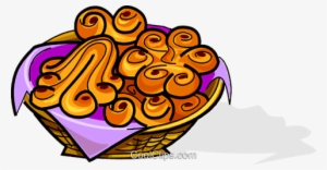 Swedish Lussekatter, Christmas Buns Royalty Free Vector - Mountain Range Clipart #4019531