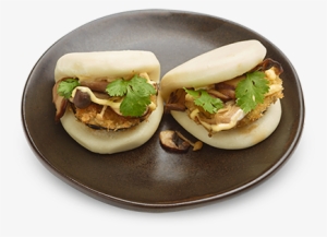 High Angle Picture Of Our Mushroom Aubergine Hirata - Hirata Bun Png #4019607