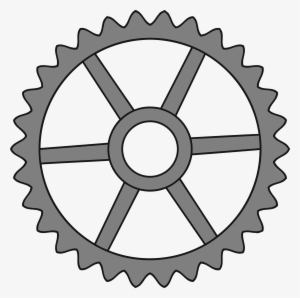 This Free Icons Png Design Of 30-tooth Gear With Trapezium #4020201
