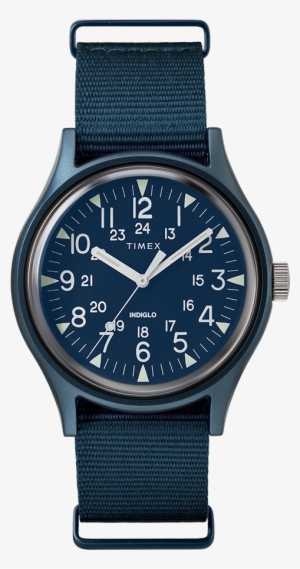 Mk1 Aluminum 40mm Fabric Watch Blue Large - Timex - Mk1 - Watches (blue/blue) #4020277