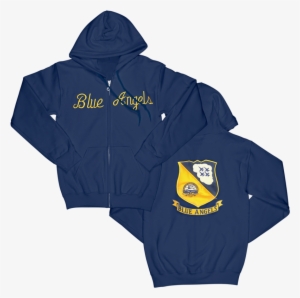 Blue Angels Zip-up Hoodie - Blue Angels Hoodie #4020408