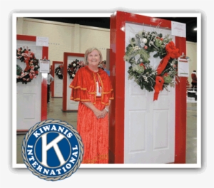 Lafayette Kiwanis Club Logo Tile Coaster #4021266