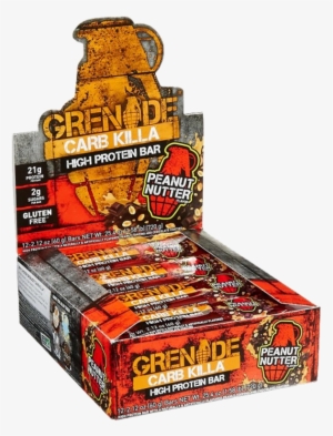0 Replies 0 Retweets 0 Likes - Grenade - Carb Killa Protein Bar Peanut Nutter - 12 #4021844