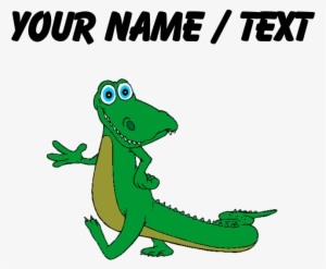 Custom Cartoon Alligator Baseball Cap - Lion With American Flag #4022060