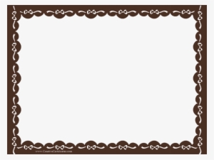 Free Png Brown Border Frame Png Images Transparent - Transparent Background Frames Png #4022143
