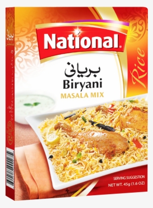 National Masala Biryani Mix 45 Gm - National Foods National Spice Mix For Biryani 90 Grams #4023655 National Masala Biryani Mix 45 Gm - National Foods National Spice Mix For Biryani 90 Grams #4023655