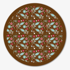 Textura Hojas Y Círculos De Colores - Color #4024109