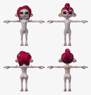 Fissionmetroid101 On Twitter - Splatoon 2 Octoling Model #4024413