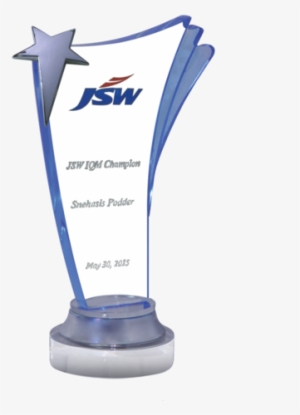 Acrylic Trophy - Acrylic Star Trophy Rs #4024574