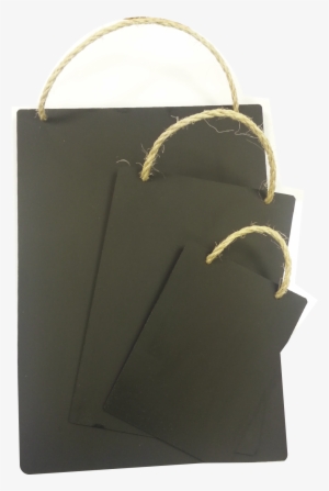 Rope Hanging Chalkboards - A5 Hanging Blackboard Panels (portrait) #4024795
