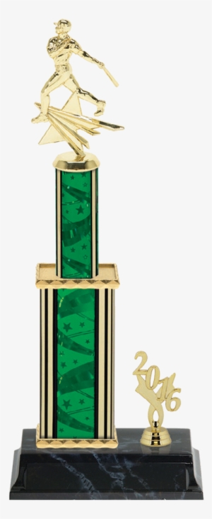 16 1/4" Baseball Star Trophy - Shining Star Baseball Trophy - Male #4025046