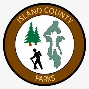 Parks Logo Final - Hikers Square Car Magnet 3" X 3" #4025556