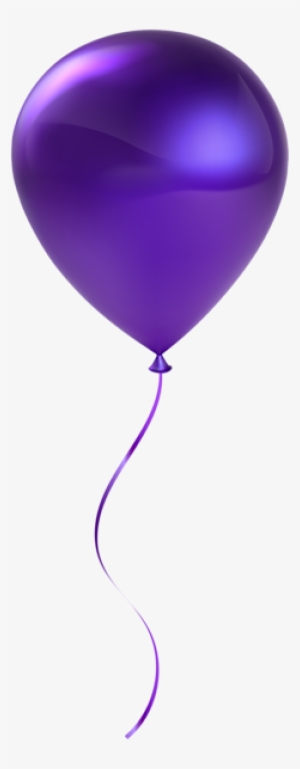 Single Purple Balloon Transparent Clip Art - Balloon With No Background #4025566 Single Purple Balloon Transparent Clip Art - Balloon With No Background #4025566
