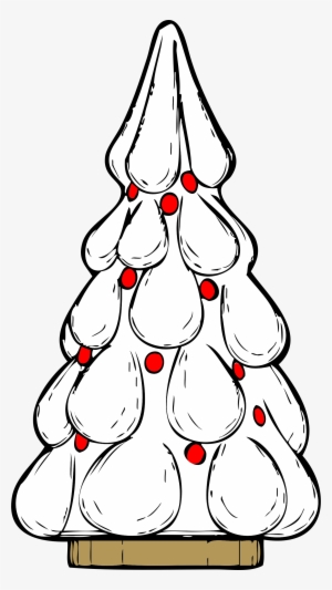 This Free Icons Png Design Of Snowy Xmas Tree #4025652