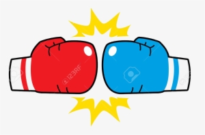 Por Lo General La Publicidad Online Es Más Económica - Boxing Gloves Hitting Each Other #4025793
