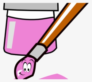 Cliparts Pink Paint - Ink Clipart #4025857
