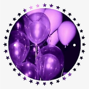 Purple Aesthetic Tumblr Balloons Png Violet Balloons - Concrafter #4026269
