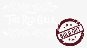 The Red Gala Website Banner Sold Out - Emblem #4026589