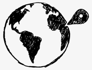 Globe With Pin2 - Illustration #4026769