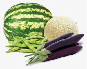 Other Seeds - Ripe Watermelon Isolated On White Wall Clock #4027301