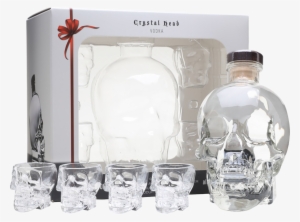 Crystal Head Gift Pack With 4 Shot Glasses #4027465