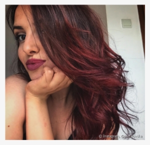 Marsala, Vinho, Borgonha, Acaju E Mais - Cabelo Marsala Em Morenas #4028078