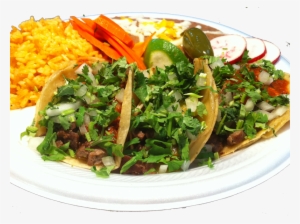 Plate1 - Taco On Plate Png #4028247