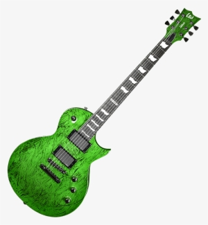 Esp Ltd Deluxe Ec-1000 Electric Guitar In Swirl Green - Esp Ltd Ec1000 Green #4028726