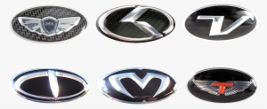 Oval Domed Metal Emblem 60mm X 30mm Size, Oval Wing - Emblem #4029353