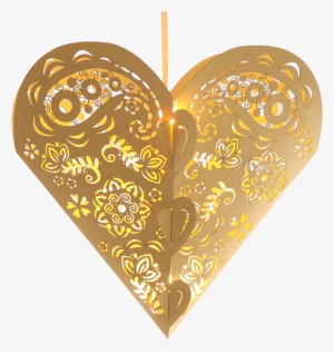 Henna Heart Pendants - Drawing #4029479