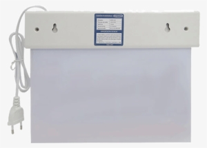 Sinalização Saída Acrílica Premium Fu Vermelha Sem - Light-emitting Diode #4029797