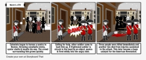 Boston Massacre - Cartoon #4031202