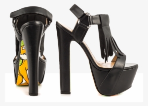 Taylor Says Introduces A Black Leather Covered Silhouette - Taylor Says Women's Foxy Oxy - Black - Size 11 #4031509