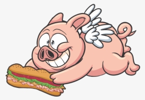 Cartoon Pictures Flying Pig #4031575