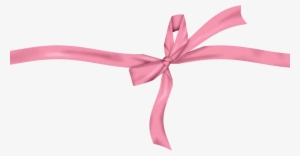 Download Pink Ribbon Bow Png Images Pictures Becuo - Thong #4031608