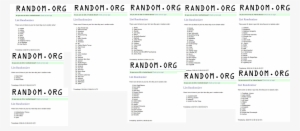 All Winners Have Been Chosen - Minecraft Give List #4031611