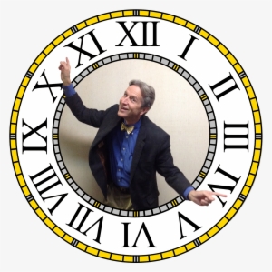 Krisclock - Personalised Distressed Cream Round Glass Wall Clock #4031647