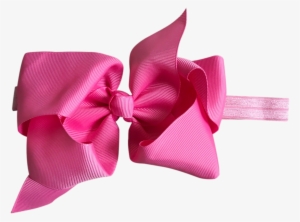 Image Of Flamingo Big Bow Baby Headband #4031720