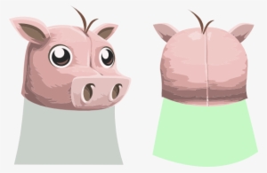 How To Set Use Glitchamaphone Pig Mask Svg Vector - Clip Art #4031803
