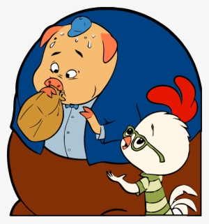 Chicken Little And Pig Clipart Png - Chicken Little Abby Of The Litter #4031963