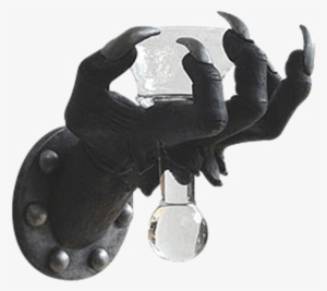Demon Claw Wall Sconce - Demon Hand Holding Ball #4032340