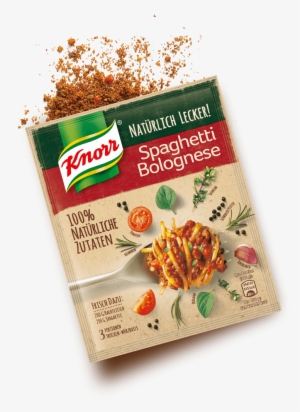 Das Ist Alles, Was An Zutaten In Knorr Natürlich Lecker - Knorr Spaghetti Bolognese Png #4032392