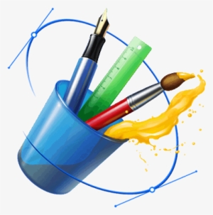 Artes Em Png - Graphics Artist Logo Design Png #4032453