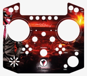 Jeti Hand-held Transmitter Cover Bavarian Demon - Pimp Your Jeti #4032621