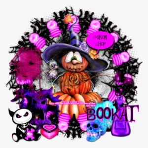 Spider Webs Cluster Frame - Illustration #4032843