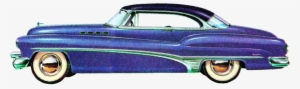 Vintage Buick Car Clipart Downloads Png - 1950 Buick Roadmaster Coupe #4032941
